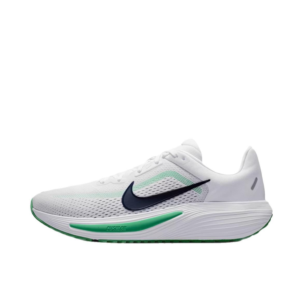 推荐商品：Nike Quest 7 跑鞋 弹力抓地透气回弹 白色/绿色/黑色