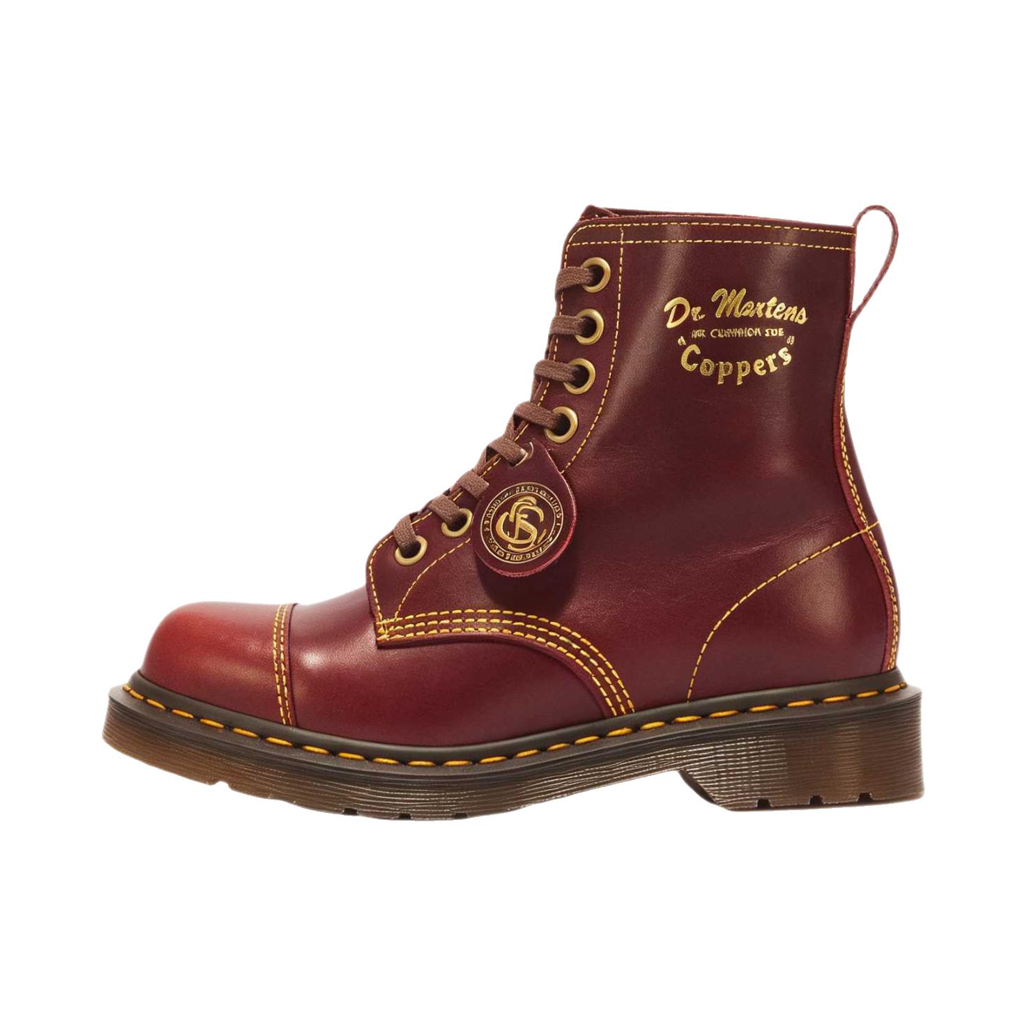 推荐商品：Dr. Martens 1460 CAPPERS 马丁靴 系带短筒舒适 棕色