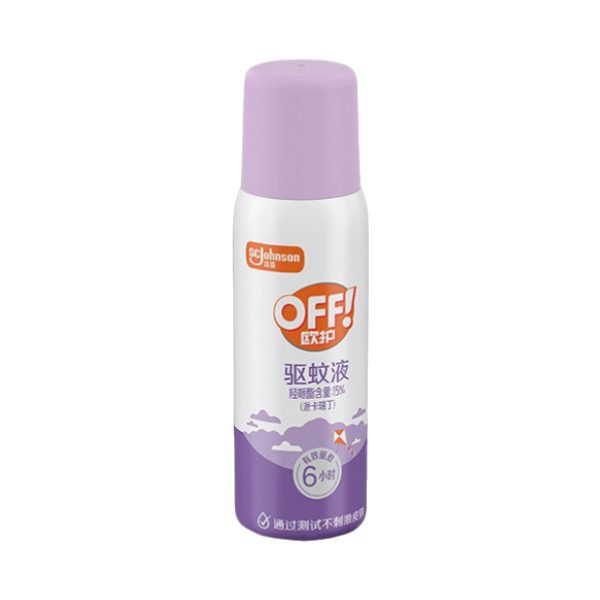 推荐商品：OFF/欧护 清透防蚊系列 15%羟哌酯 驱蚊液 瓶装