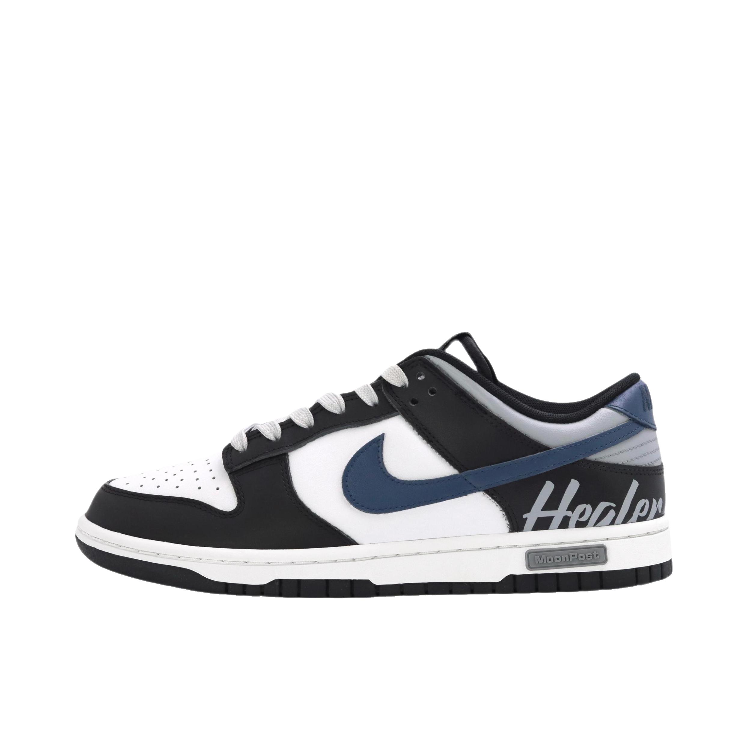 推荐商品：【定制球鞋】 Nike Dunk 板鞋 平跟系带防滑耐磨做旧高街简约百搭潮流复古美式 治愈者