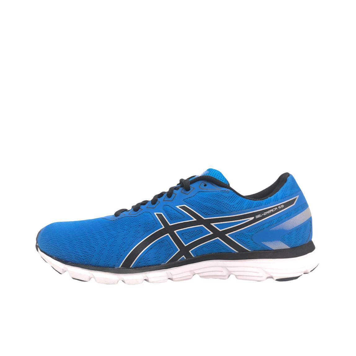 推荐商品：Asics/亚瑟士 Gel-Zaraca 5 透气舒适 减震耐磨 跑鞋 蓝色/黑色