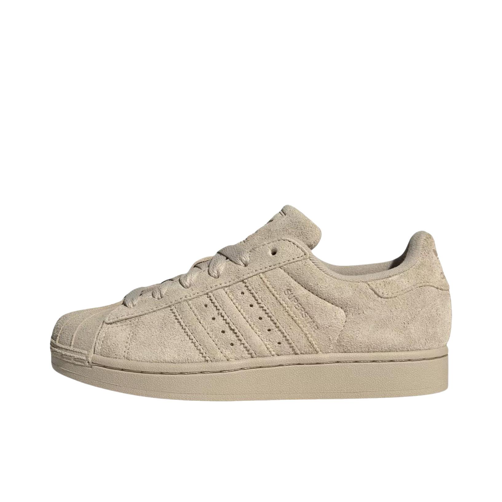 推荐商品：adidas Originals Superstar 2 板鞋 复古防滑耐磨贝壳头贴合圆头支撑 卡其三/核心黑