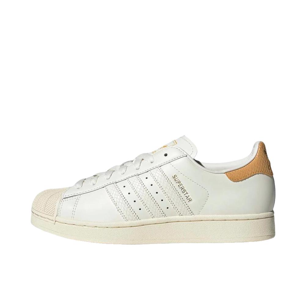 推荐商品：【宋雨琦同款】 adidas Originals Superstar 板鞋 轻便贝壳头薄底舒适百搭耐磨复古 奶油白/黄色