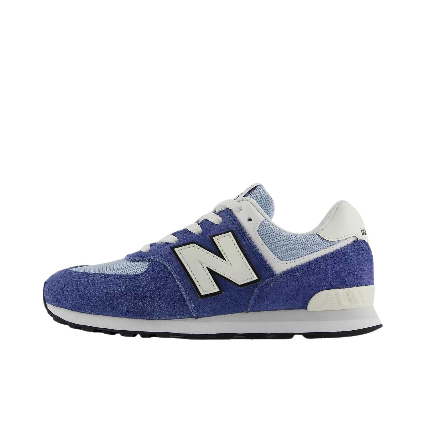 推荐商品：New Balance 574 运动休闲鞋 阿甘鞋 经典复古防滑耐磨缓震舒适透气时尚百搭轻便 M宽/大童/魔力蓝/牛津蓝 
