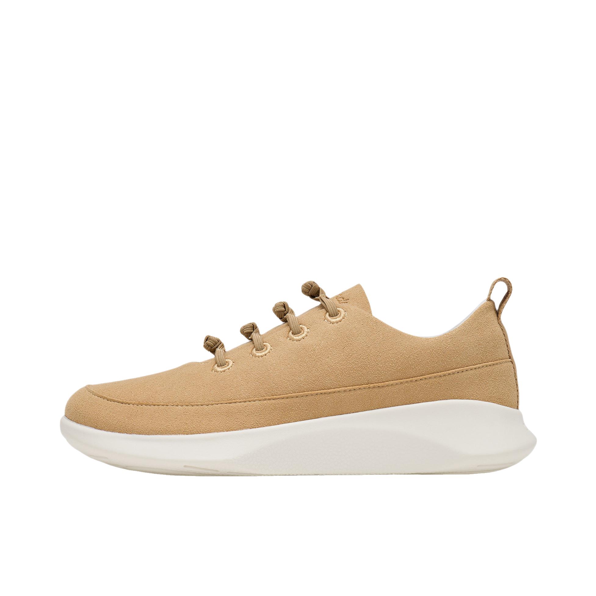 推荐商品：Allbirds Aero Terralux 运动休闲鞋 革轻便圆头 卡其色