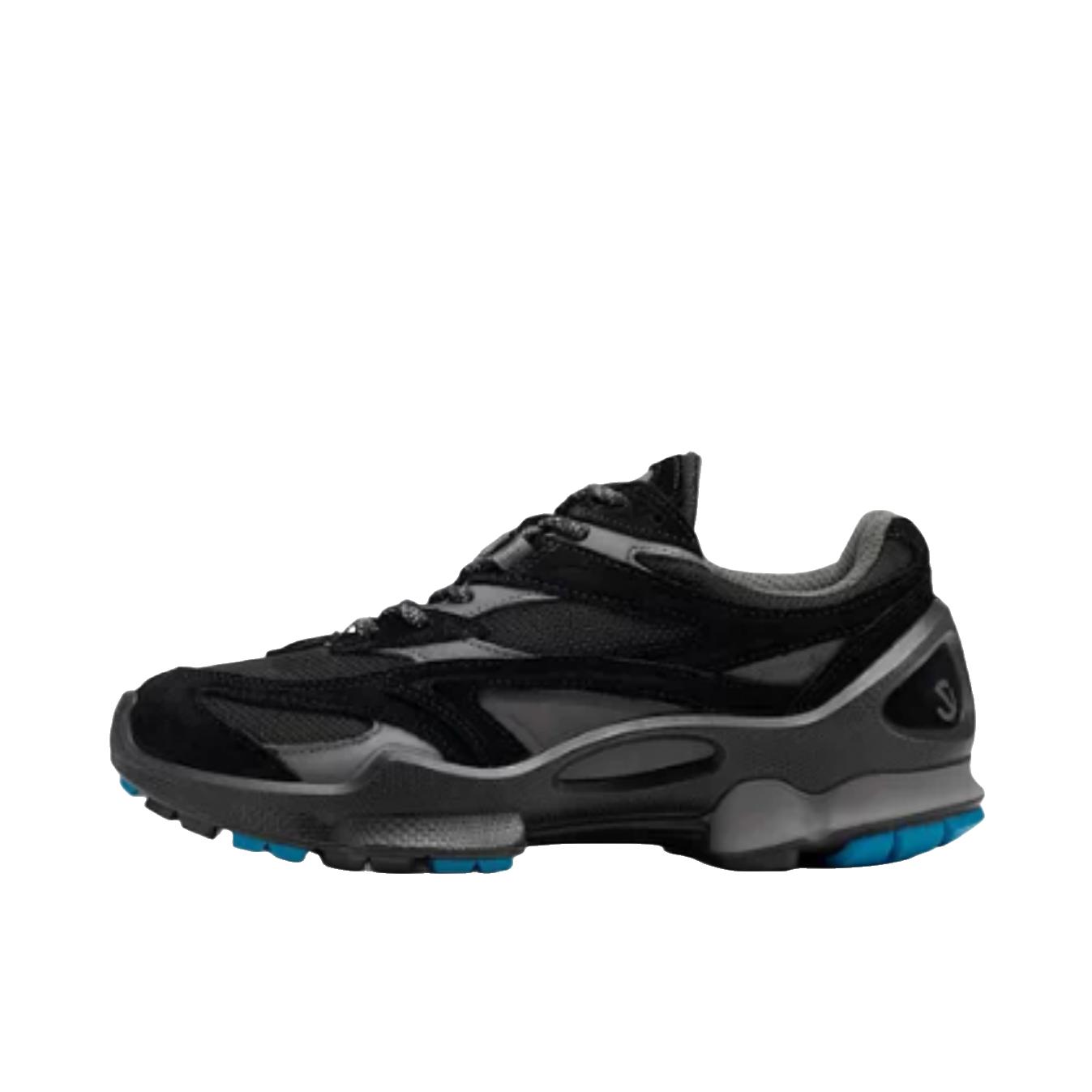 推荐商品：ECCO/爱步 BIOM C2 TRAIL 运动休闲鞋 越野防水缓震健步 黑色/磁石灰