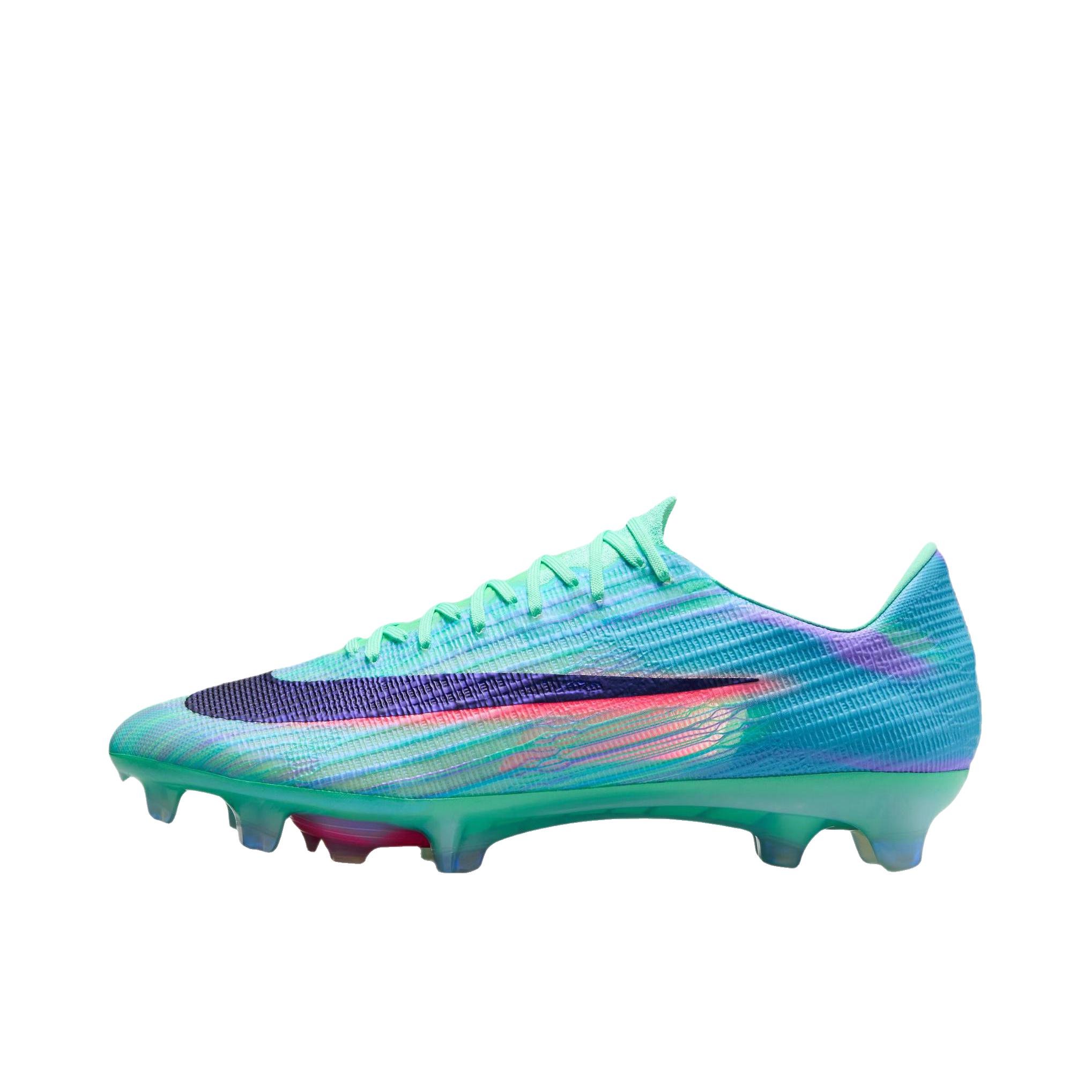 推荐商品：Nike Mercurial Superfly 11 Elite FG 足球鞋 回弹长钉 绿色/紫红色/湖蓝色/黑色