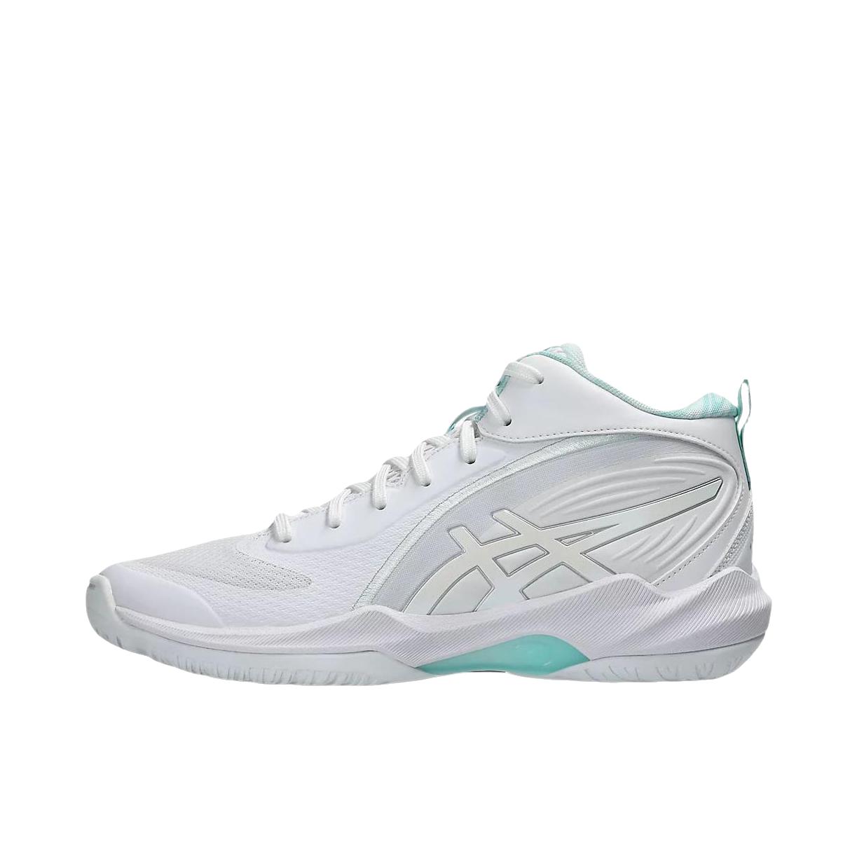 推荐商品：Asics/亚瑟士 Flowrush 篮球鞋 柔软支撑舒适 白色/纯银色