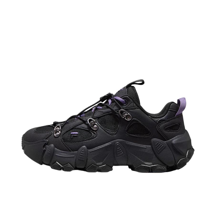 推荐商品：FILA/斐乐 EXOCET山脉鞋 登山鞋 户外鞋 舒适百搭防滑耐磨 网面/女款/黑色