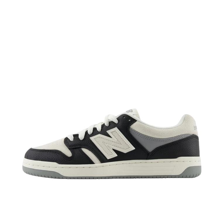 推荐商品：New Balance numeric 480 薄底 减震耐磨 防滑轻便 透气 复古 板鞋 D宽/米色/黑色/灰色
