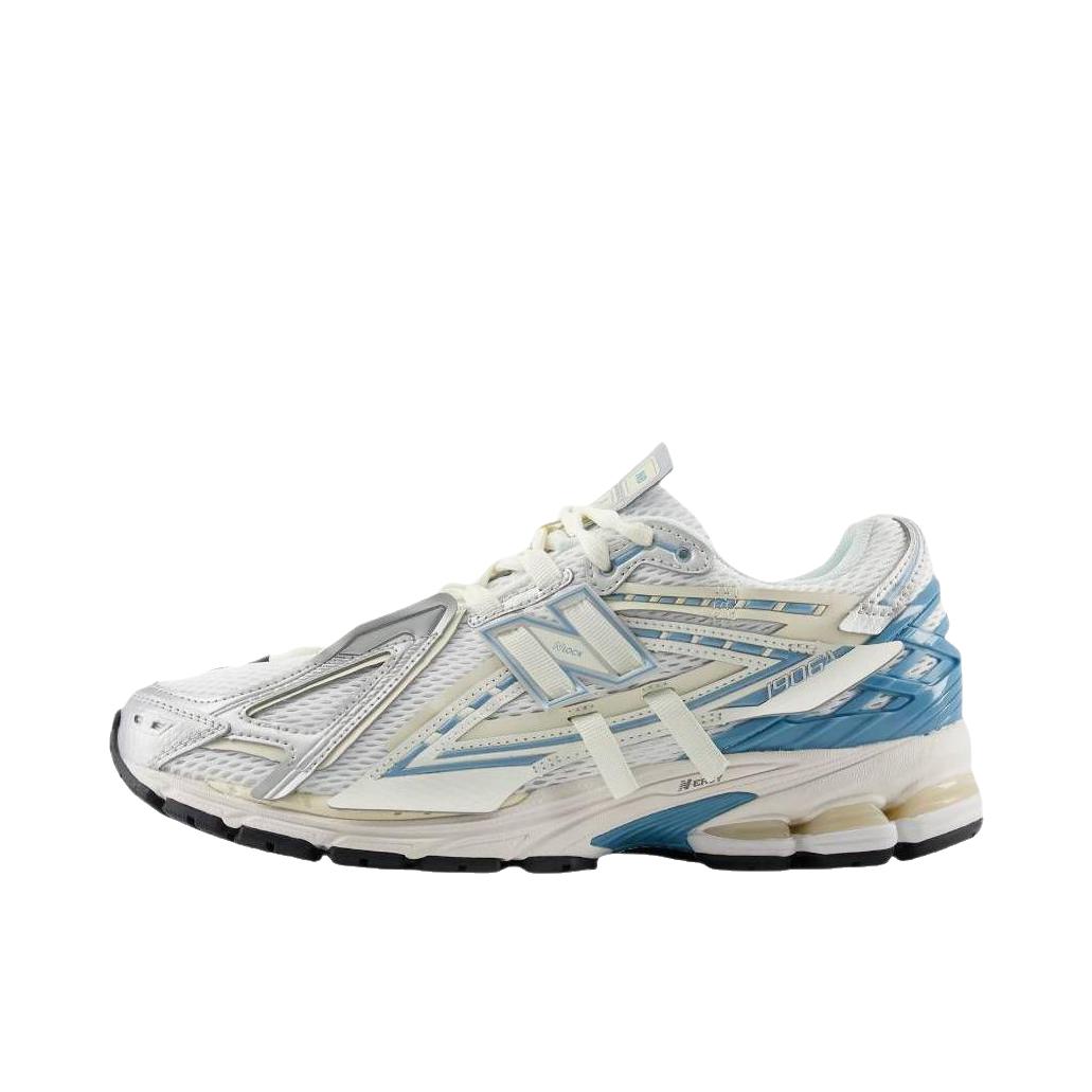 推荐商品：New Balance 1906R 跑鞋 网面透气防滑耐磨轻便复古防水运动贴合 D宽/白色/浅蓝色/银色