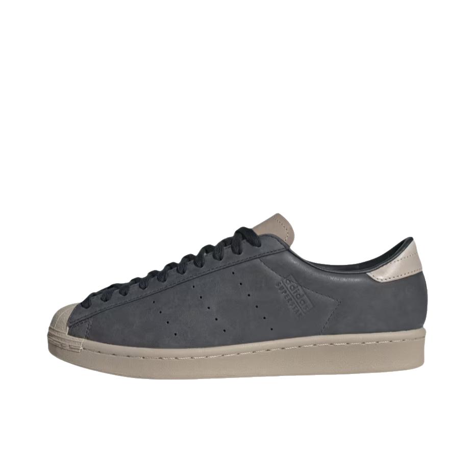 推荐商品：adidas Originals Superstar Vintage 板鞋 复古圆头系带 碳色/米色