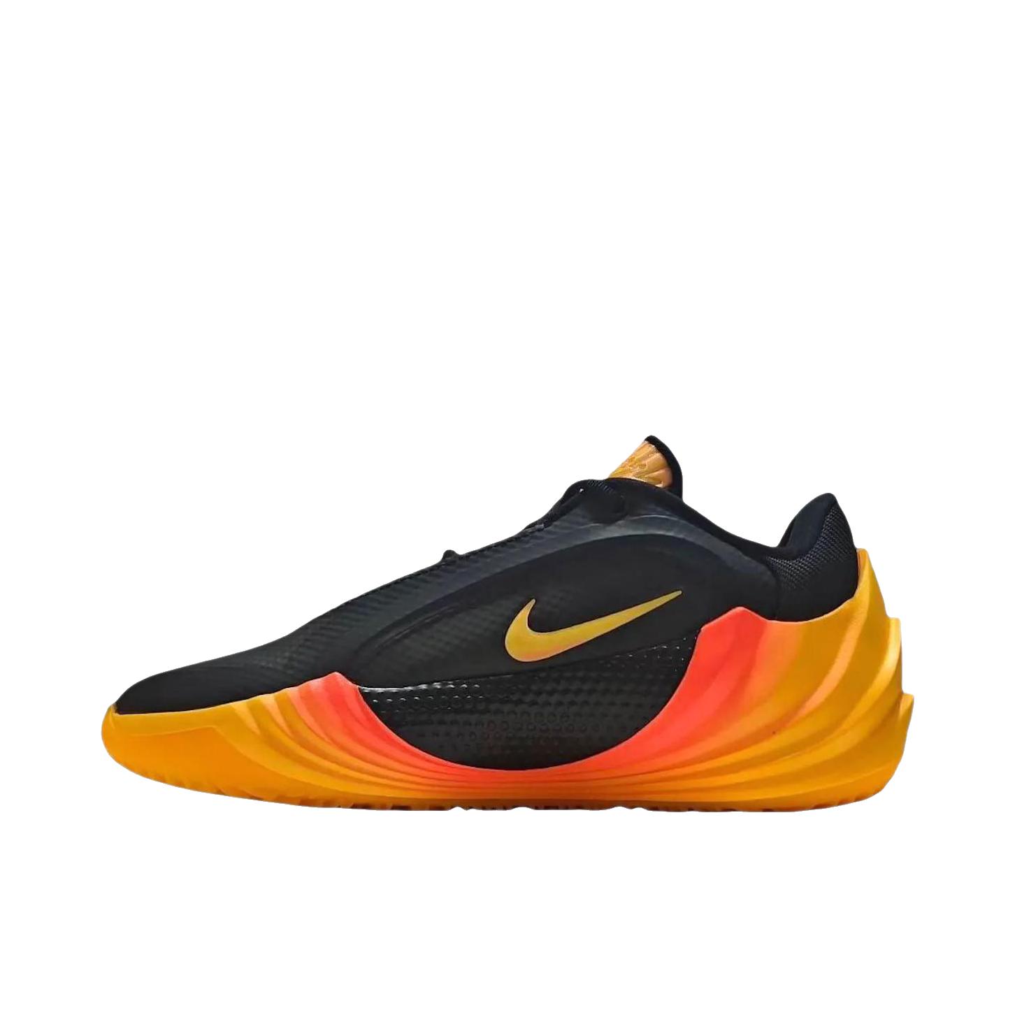推荐商品：Nike Giannis Freak 8 篮球鞋 系带圆头厚底实战 黑色/橙色