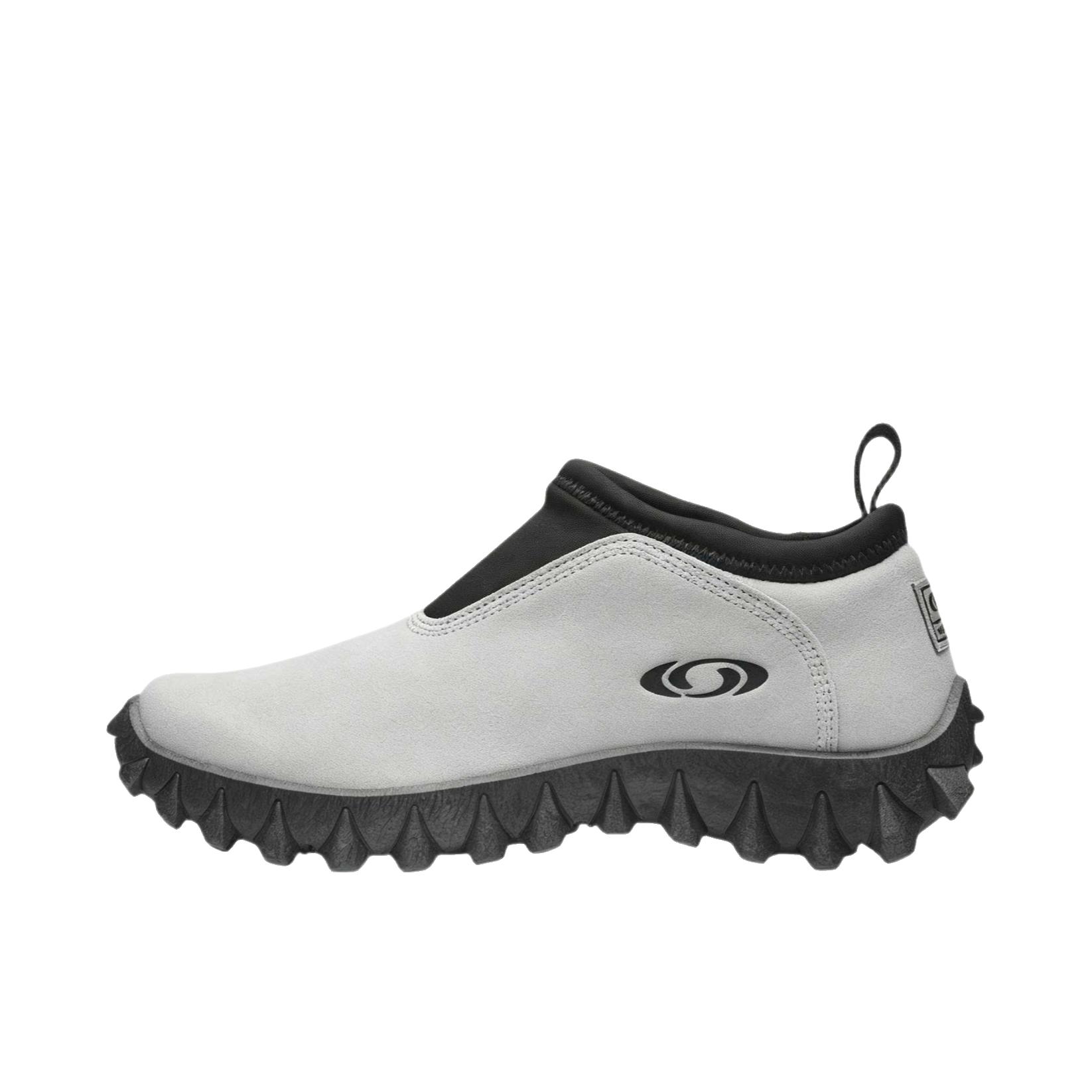 推荐商品：Salomon/萨洛蒙 SNOWCLOG 户外休闲鞋 舒适防滑耐磨 珍珠蓝/黑色