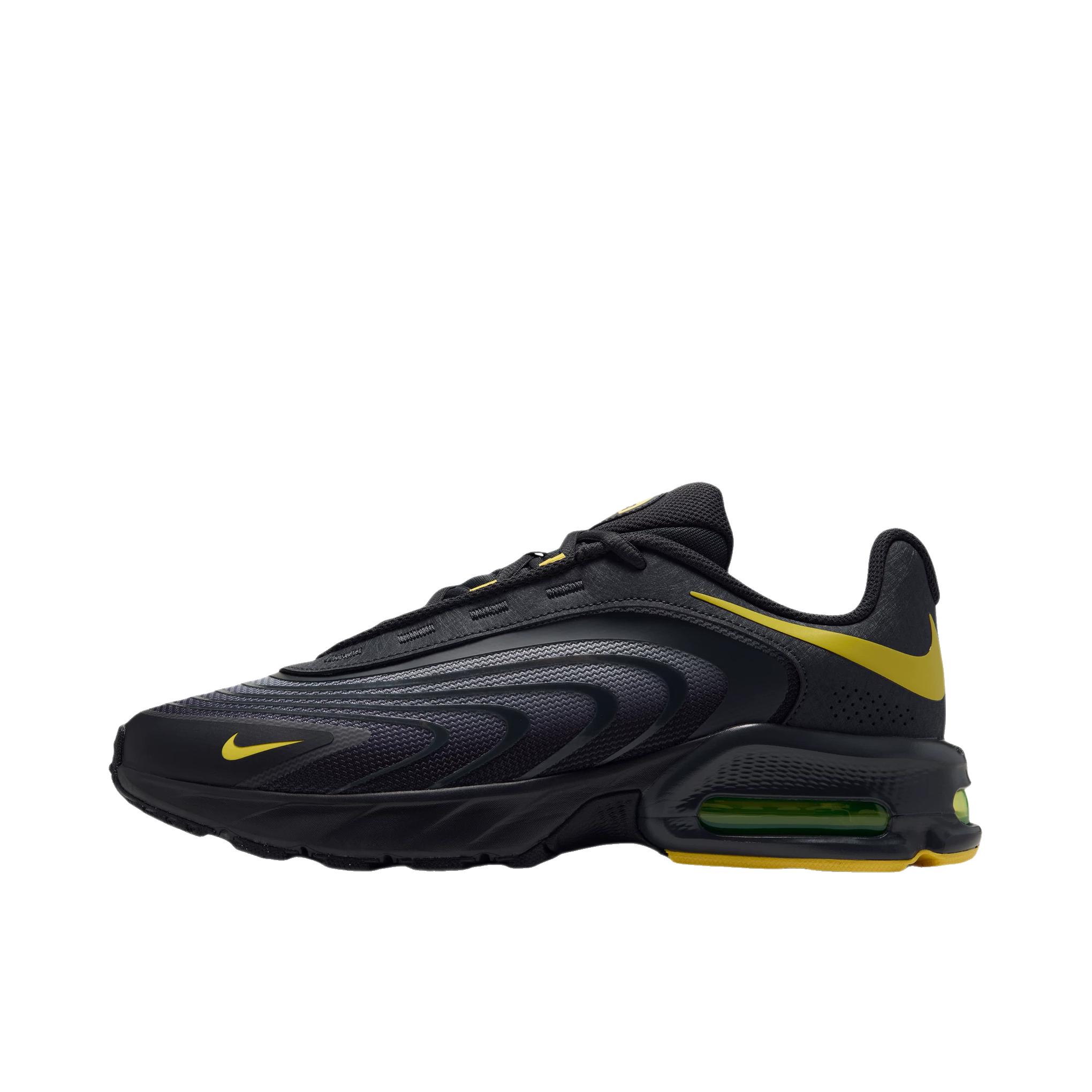 推荐商品：Nike Air Max Fire 运动休闲鞋 舒适回弹缓震防滑耐磨低帮时尚简约百搭贴合圆头 暗烟灰/铬黄色/浅烟灰/黑色/亮眼柠檬黄