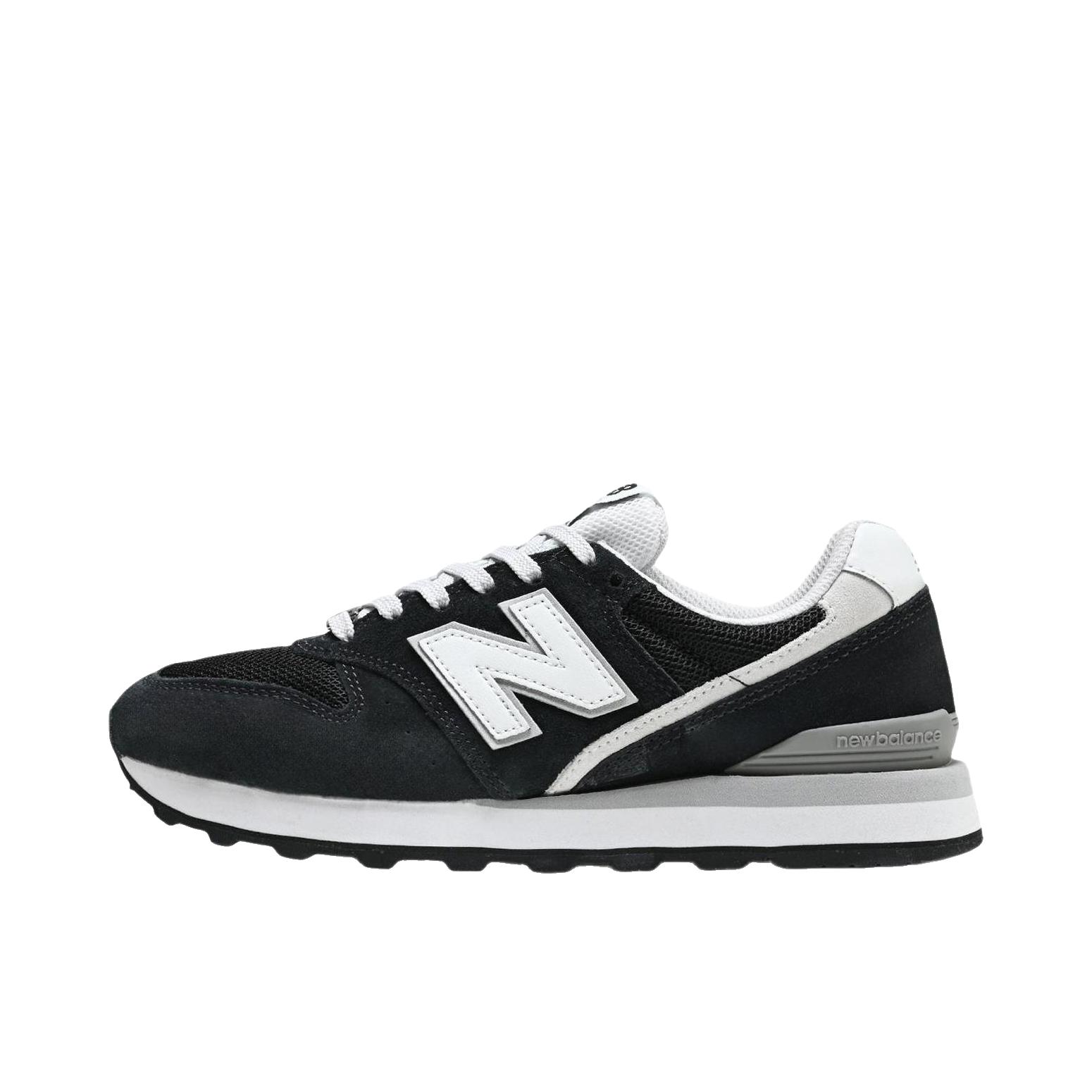 推荐商品：New Balance 996 织物 时尚复古 减震轻便 防滑耐磨 舒适透气 支撑 包裹性 增高 薄底 马拉松 人造革 防水 慢跑 运动休闲鞋 D宽/女款/深黑色