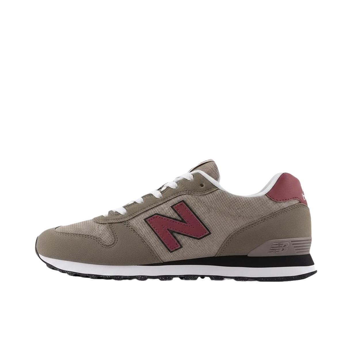 推荐商品：New Balance 515 跑鞋 时尚复古防滑耐磨舒适透气低帮耐穿 D宽/棕色/红色 