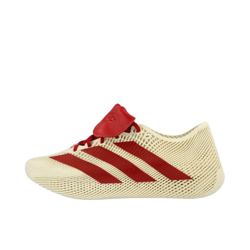 adidas Climacool Laced 3D 跑鞋 3D打印一体舒适回弹贴合 Tyrrell Winston联名/米色/红色