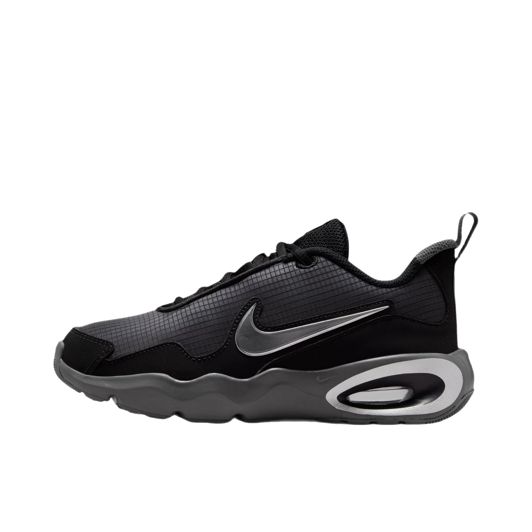 推荐商品：Nike Air Max Nova 运动休闲鞋 简约防滑耐磨低帮贴合 大童/黑色/金属银/铁灰色