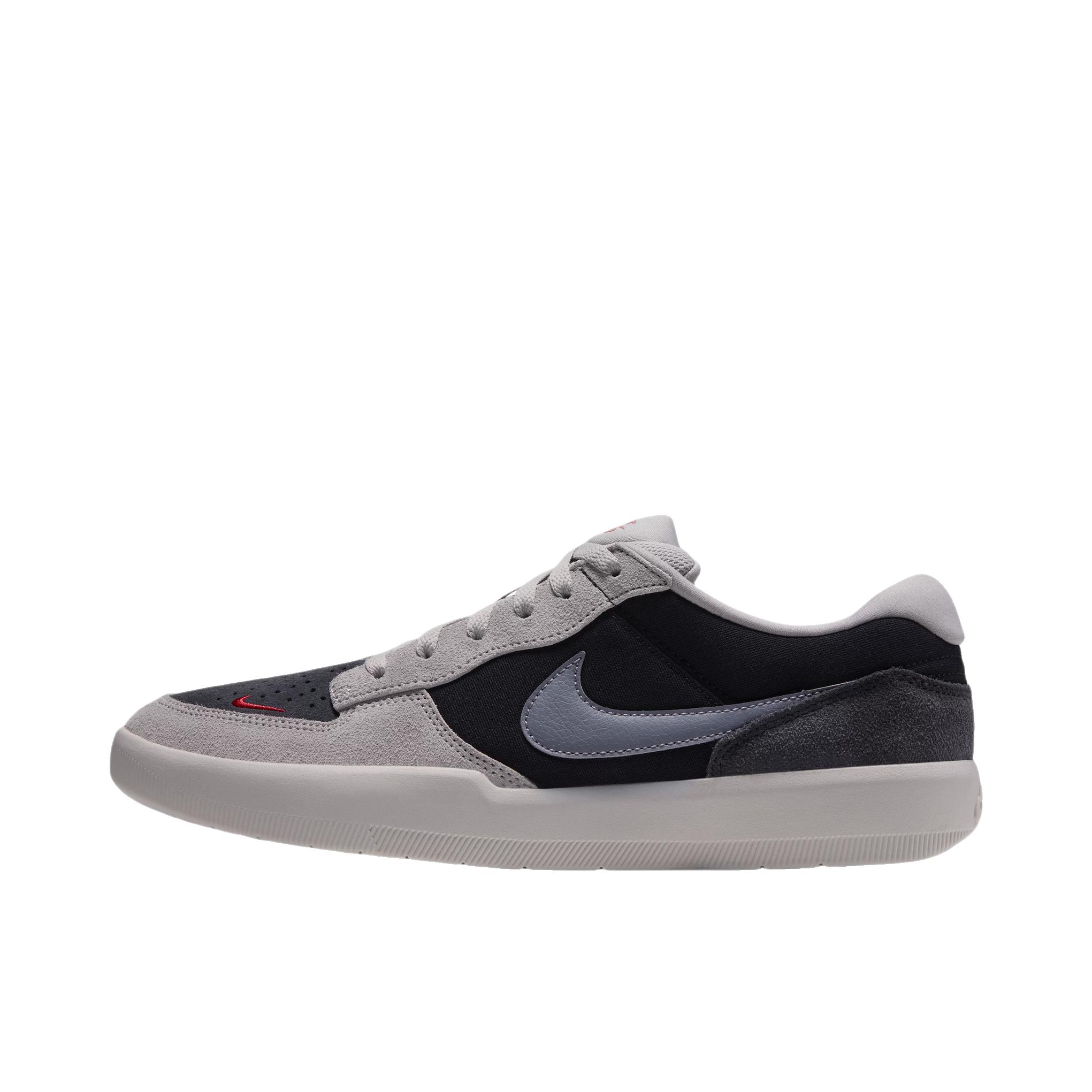 推荐商品：Nike SB Force 58 滑板鞋 板鞋 街头胶底防滑耐磨舒适透气百搭复古 黑色/烟灰色/浅铁矿石/煤黑色/校园红/白色