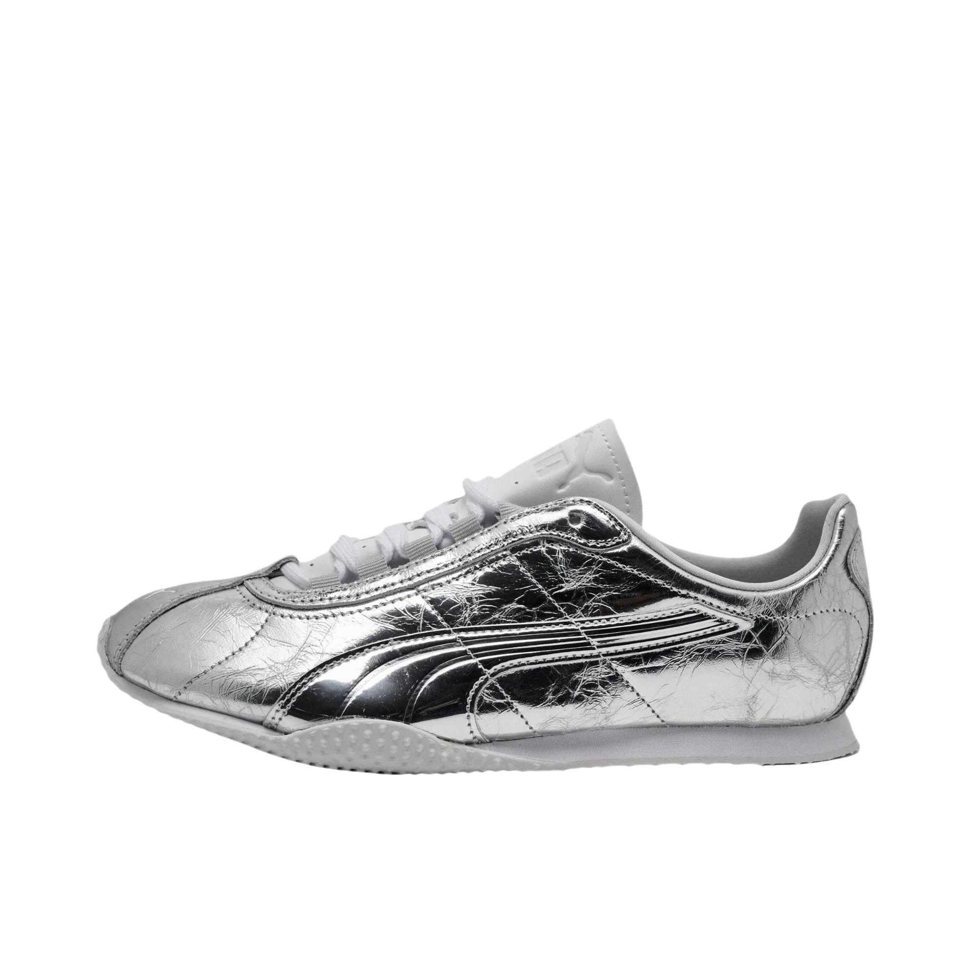 推荐商品：Puma/彪马 H-Street Lustre 运动休闲鞋 系带圆头厚底 银色/金属 