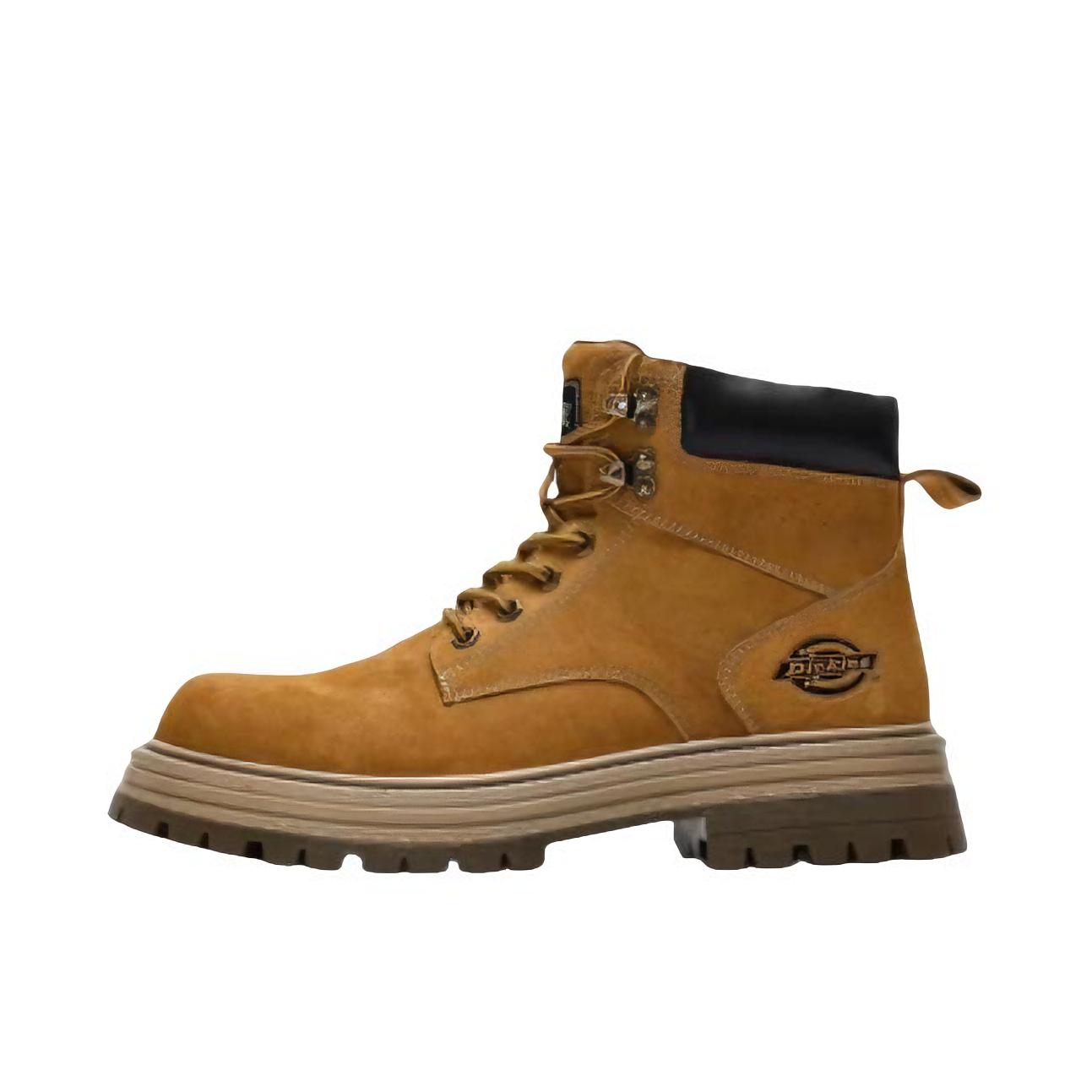 推荐商品：Dickies 马丁靴 复古厚底 D26CM53105 短筒/麦黄色