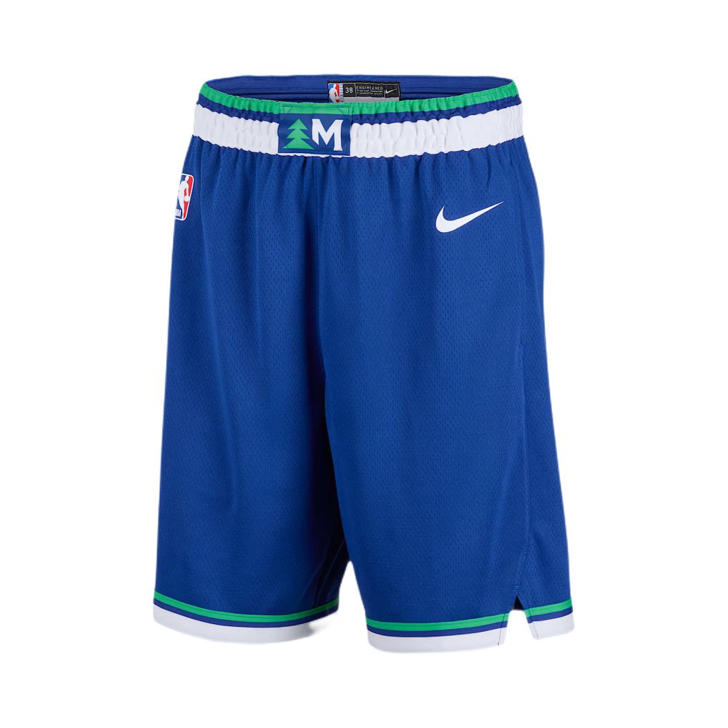 Nike/耐克 亲肤透气中腰运动短裤 II4547 蓝/白