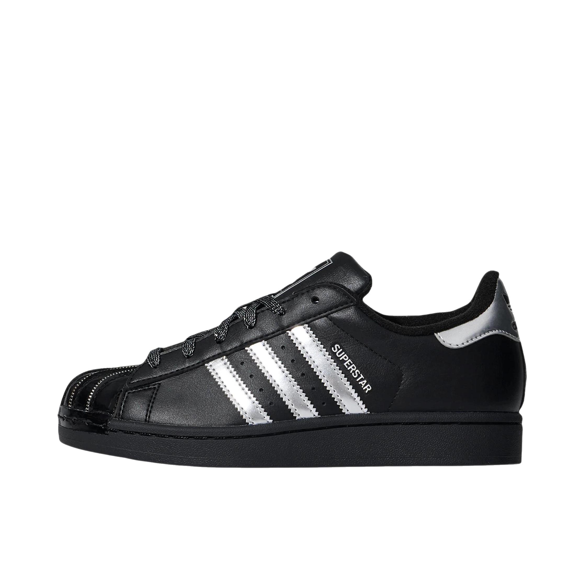推荐商品：adidas Originals Superstar 2 板鞋 复古防滑耐磨贝壳头贴合圆头支撑 黑色/金属银