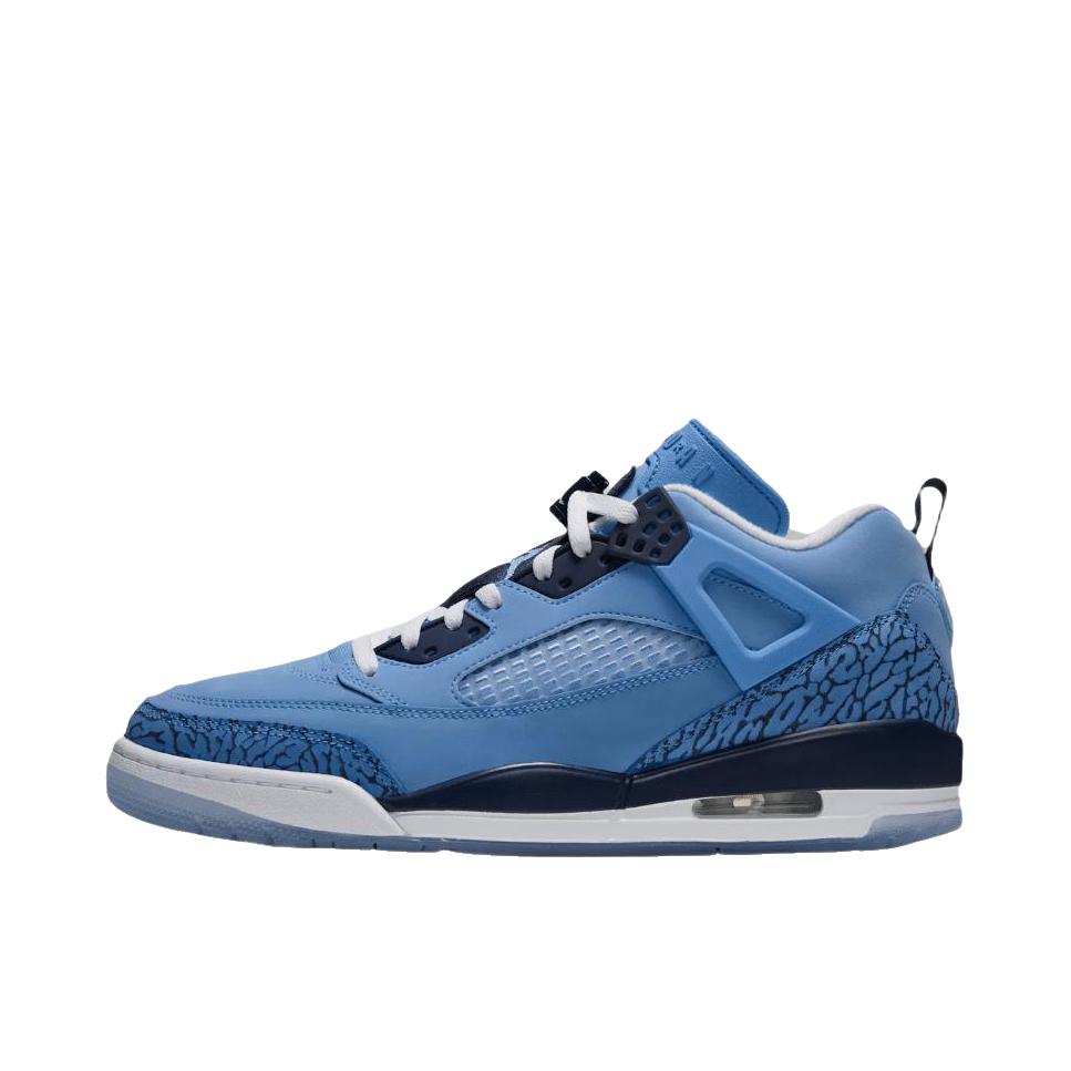 推荐商品：Air Jordan Spizike 篮球鞋 防滑耐磨舒适缓震复古时尚气垫训练冬季轻便比赛支撑包裹性增高 蓝色
