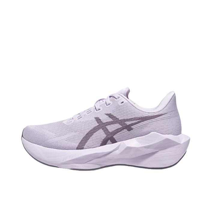 推荐商品：Asics/亚瑟士 NOVABLAST 6 跑鞋 轻量缓震耐磨透气 薰衣草灰