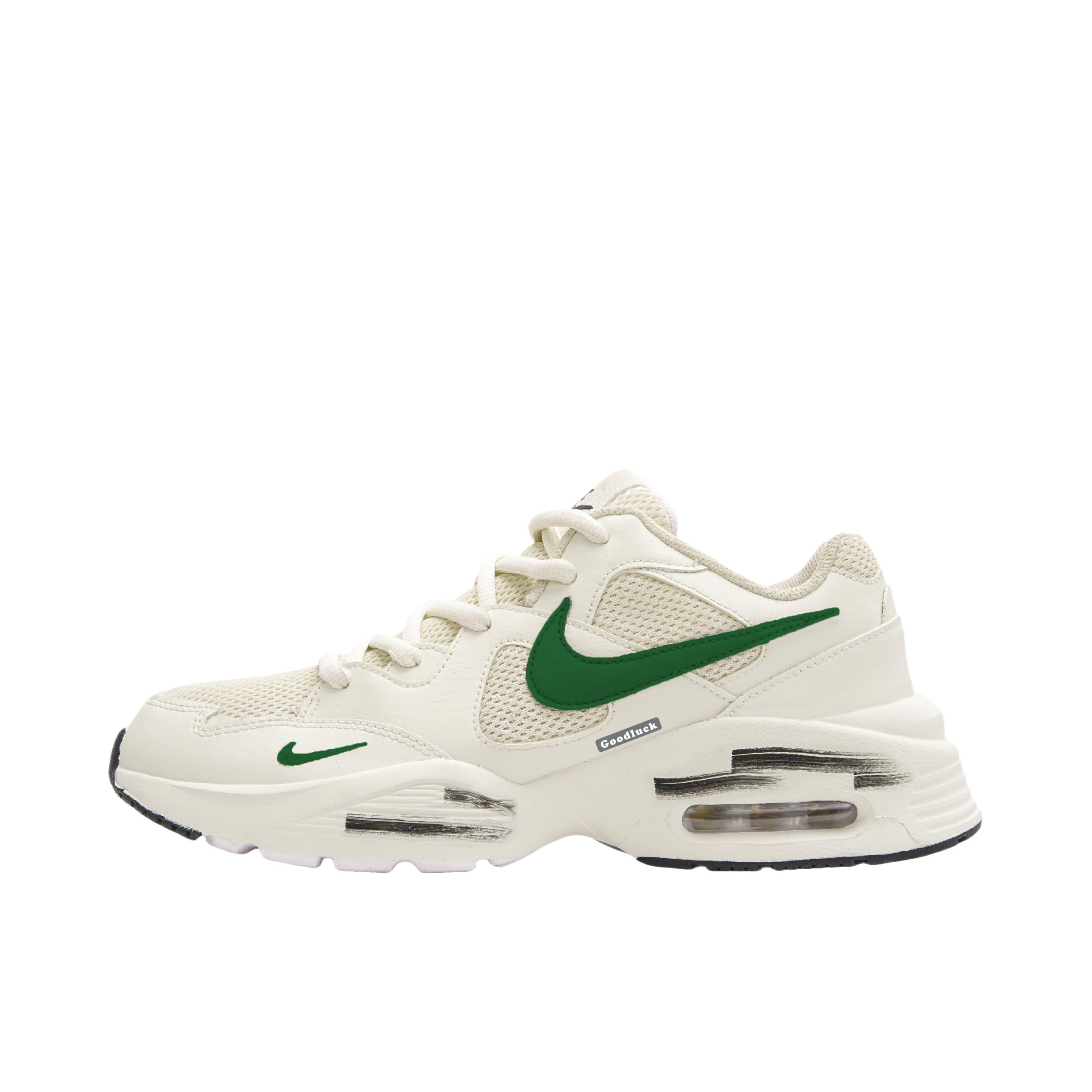 推荐商品：【定制球鞋】Nike Air Max Fusion 支撑 做旧 防滑耐磨 网布透气 防水 织物 时尚潮流 复古休闲 运动风 气垫 脏脏鞋 跑鞋 单打独斗