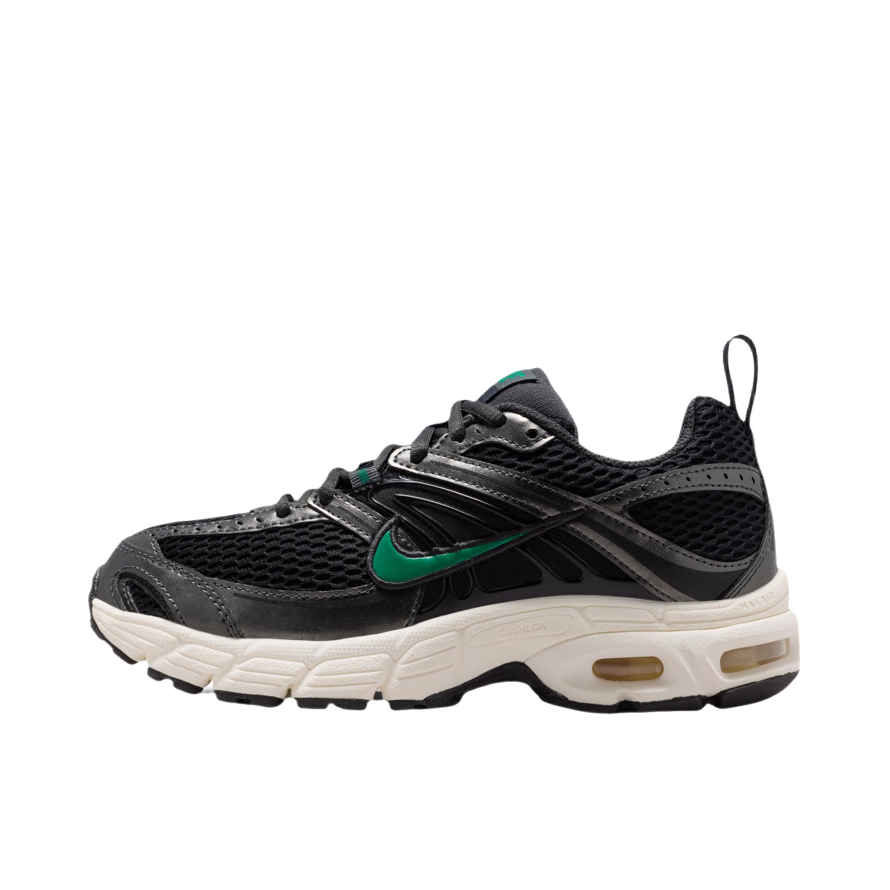 推荐商品：Nike Air Max Moto 2K 跑鞋 百搭耐磨舒适支撑贴合拼接耐穿圆头美观 GS款/炭灰色/黑色/帆白色/孔雀绿