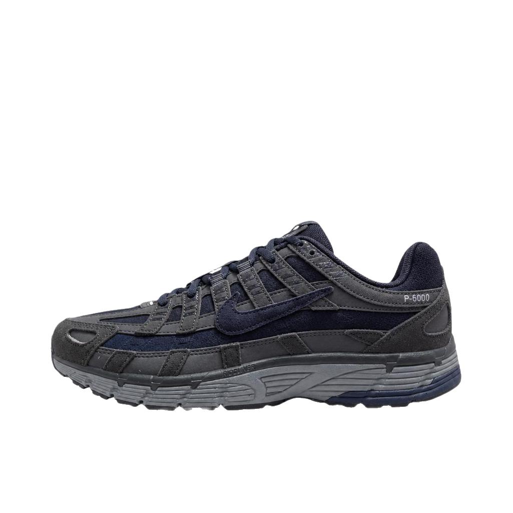 推荐商品：Nike P-6000 CNPT 运动休闲鞋 机能风跑鞋风舒适缓震防滑耐磨时尚潮流复古贴合网面支撑圆头 深蓝色/灰色