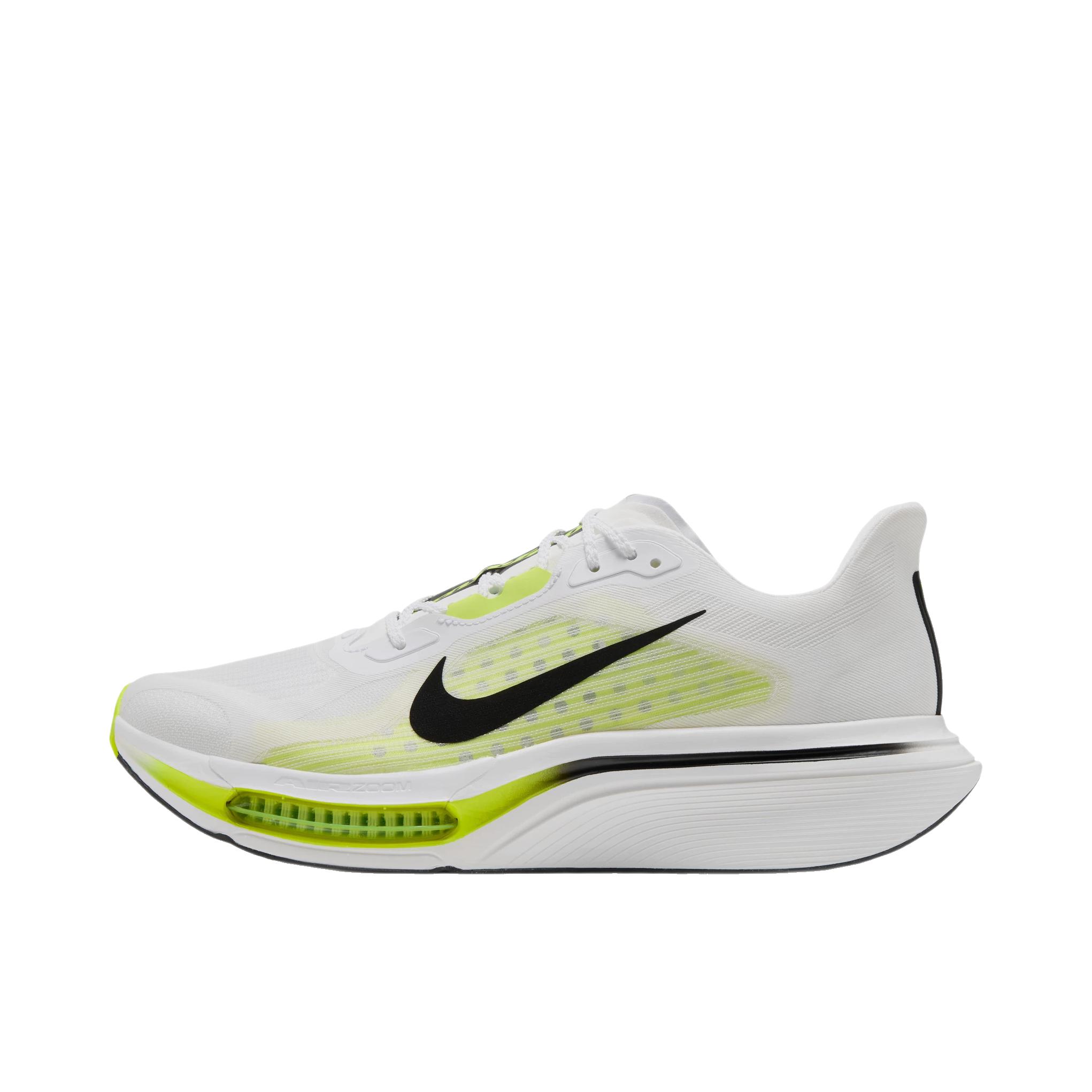 推荐商品：Nike Pegasus Plus 2 跑鞋 柔软休闲舒适 白色/黑色/毒液柠檬黄