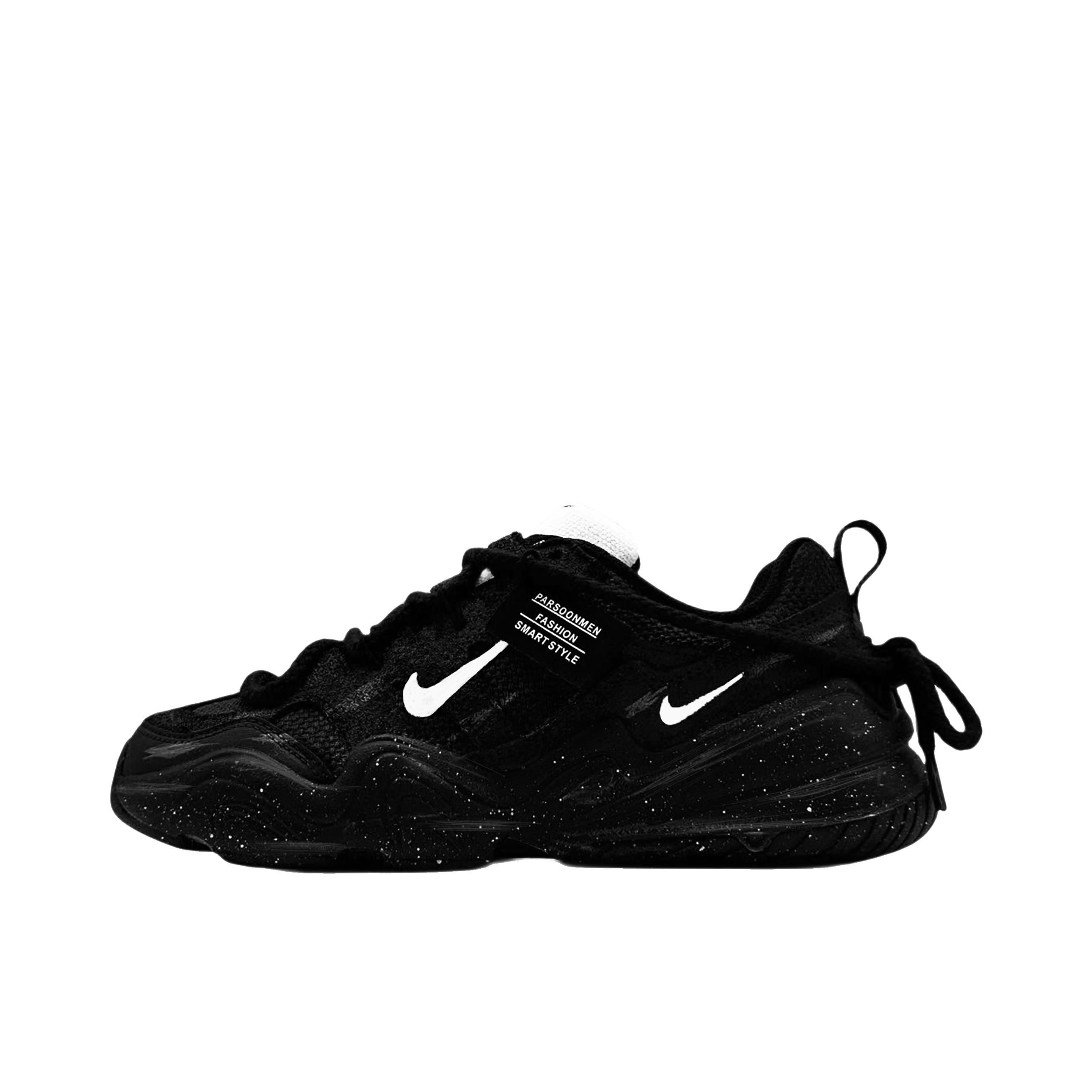 推荐商品：【定制球鞋】 Nike Tech Hera DEER 跑鞋 学院风运动潮流时尚耐磨支撑增高美式 暮霭