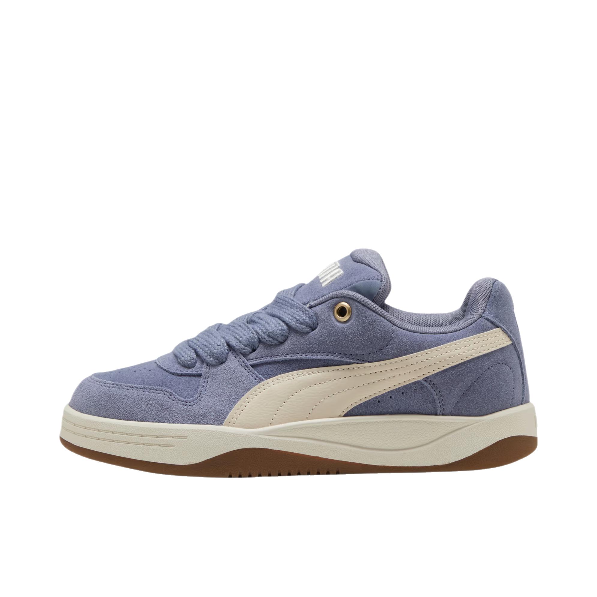 推荐商品：Puma/彪马 Park Luna 面包鞋 板鞋 百搭耐磨低帮系带合成革 灰色天空/阿尔卑斯雪