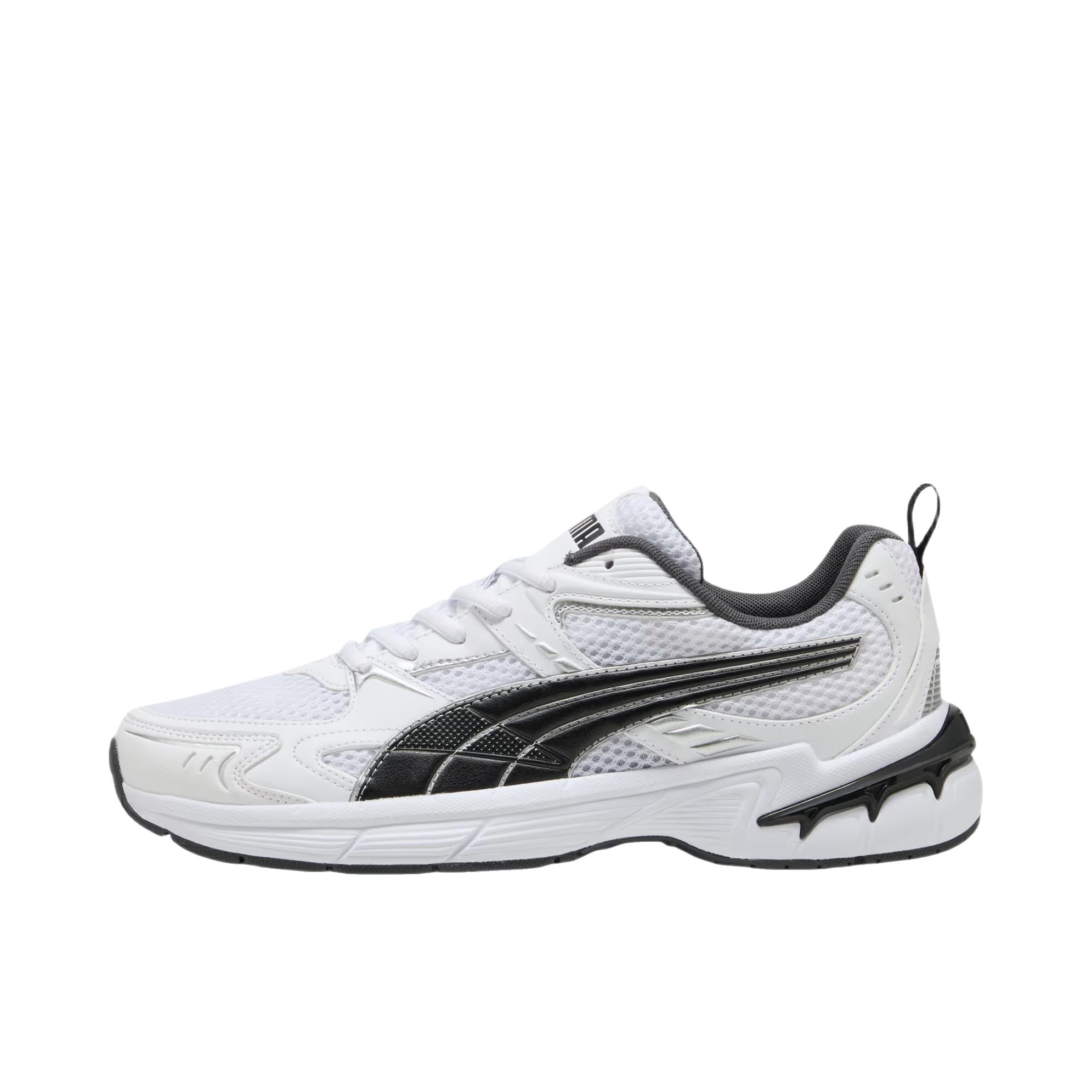 推荐商品：Puma/彪马 Milenio Tech 2000 SD 老爹鞋 复古低帮透气减震系带轻便 PUMA白/PUMA黑/PUMA银