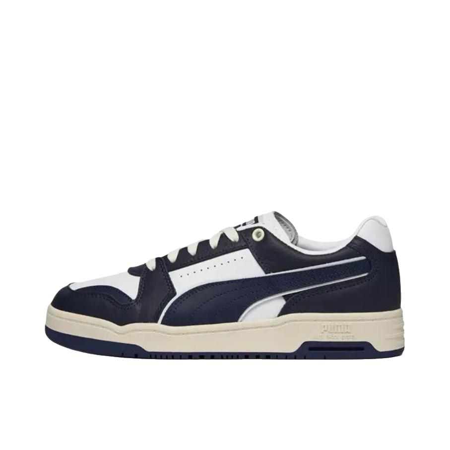 推荐商品：Puma/彪马 Slipstream 板鞋 潮流复古防滑耐磨舒适透气减震圆头 深蓝色/象牙白