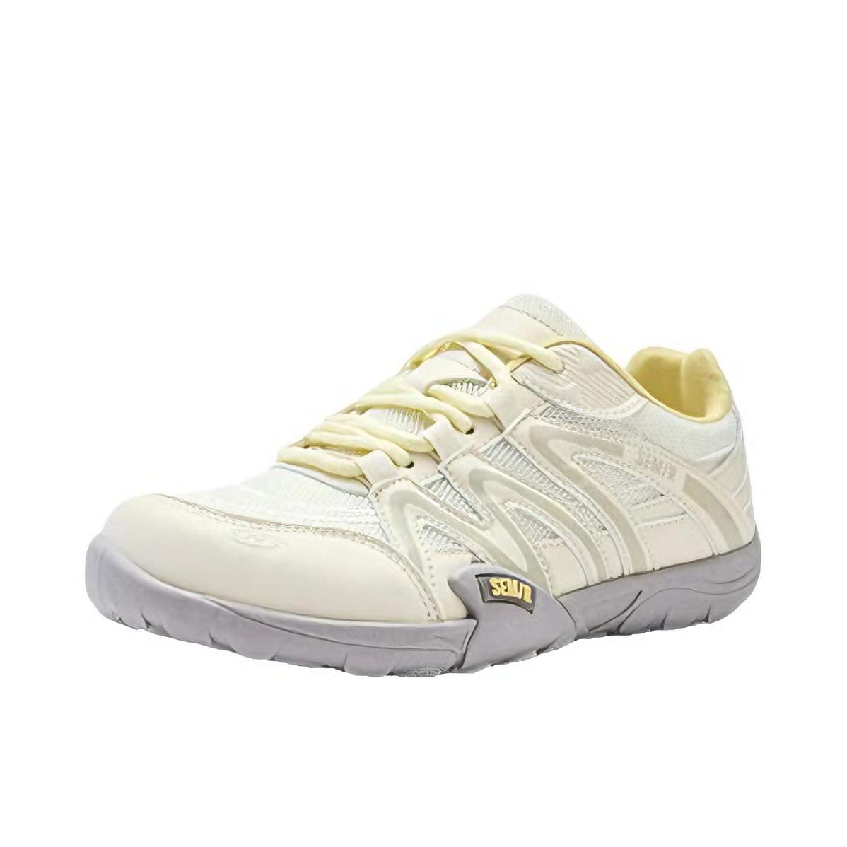 推荐商品：Semir/森马 板鞋 运动复古 SHT263536 网面/3.0cm/米色/黄色