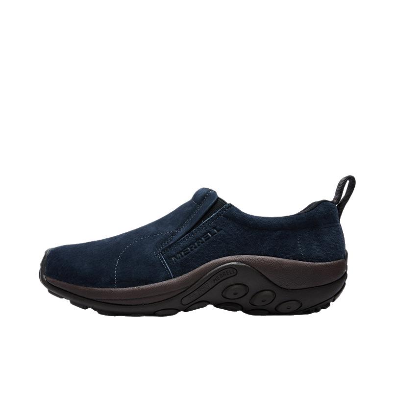 推荐商品：Merrell/迈乐 JUNGLE MOC 2.0 一脚蹬耐磨 缓震登山 户外鞋 徒步鞋 海军蓝