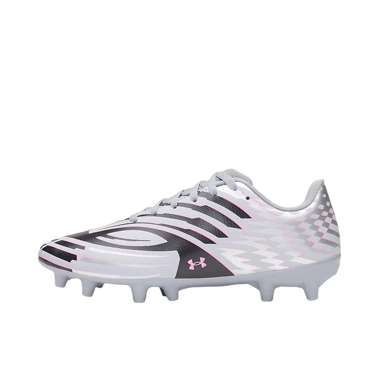 推荐商品：Under Armour/安德玛 Shadow Select 4 FG 足球鞋 胶质长钉 低帮/大童/白色/黑色