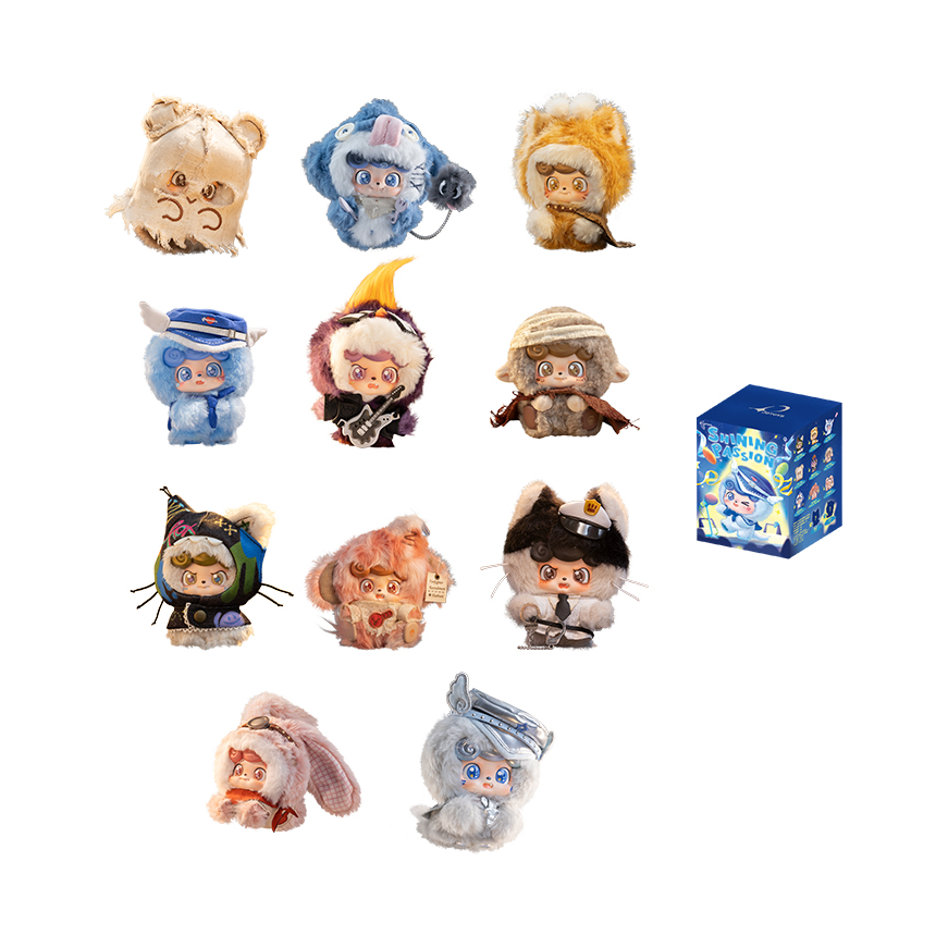 推荐商品：JOTOYS/奇偶潮乐 Q宝 闪光的小热爱系列 毛绒挂件 盲盒