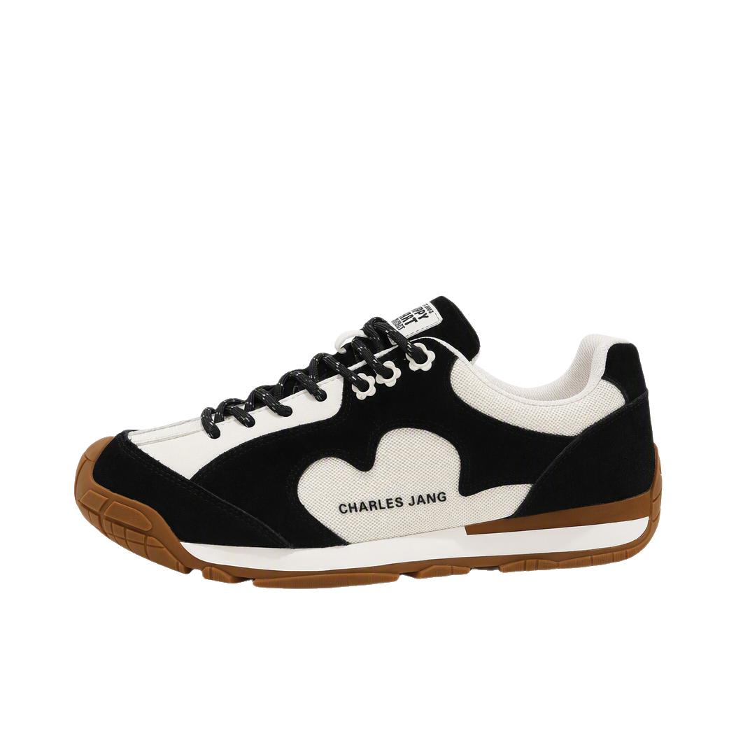 推荐商品：Charles Jang's Happy Heart/查尔斯桃心 运动休闲鞋 日常百搭舒适 TX25C028 女款/黑色