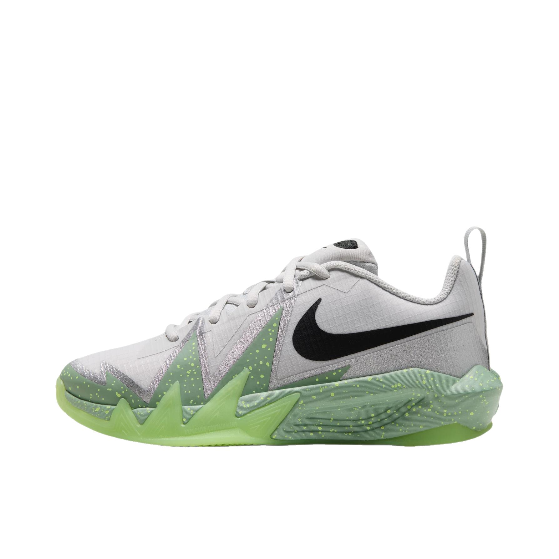 推荐商品：Nike S.T. DYNAMITE 篮球鞋 防滑耐磨轻便缓震 大童/尘光子色/黑色/微黄绿/温和灰绿/金属银