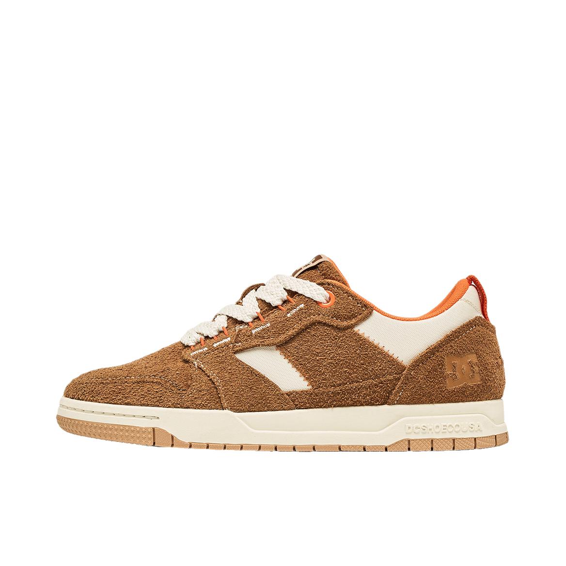 推荐商品：DC Shoes 板鞋 头层牛皮不累脚系带 863SHP845M 砂陶橙