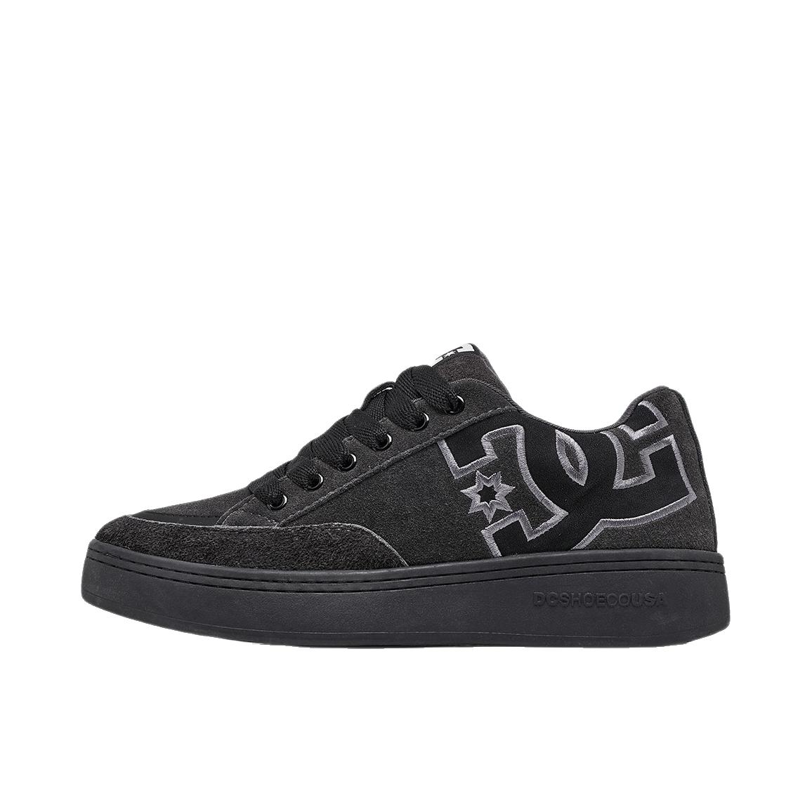 推荐商品：DC Shoes Platform C 板鞋 美式复古真皮厚底 陨黑色