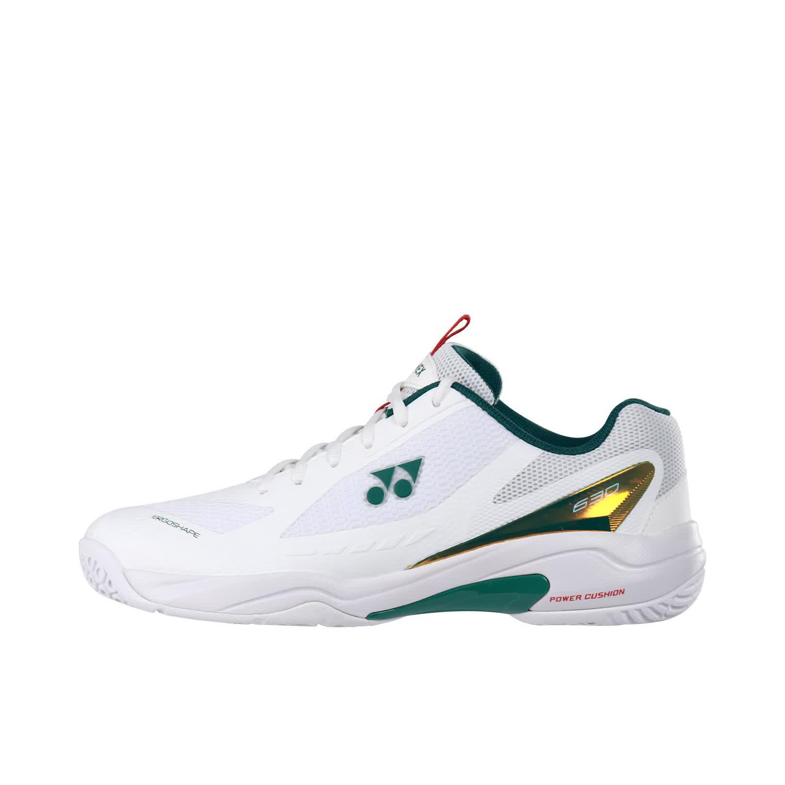 推荐商品：YONEX/尤尼克斯 羽毛球鞋 防滑耐磨减震训练 SHB630CR 白色/绿色