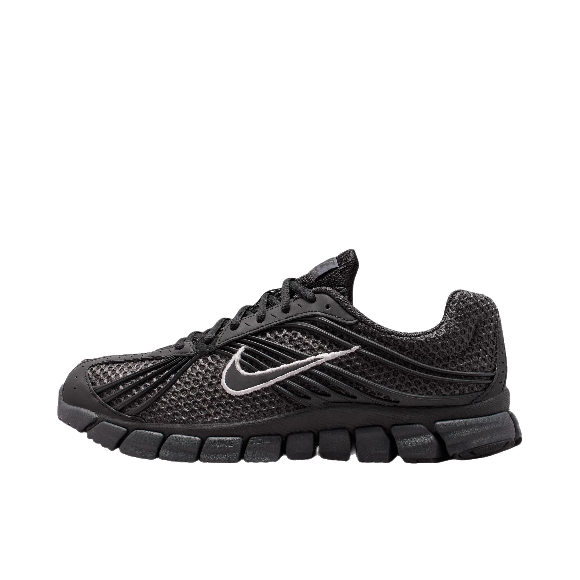 推荐商品：Nike Zoom Skylon 11 跑鞋 柔软休闲系带圆头 煤黑色/黑色/金属银/反光银