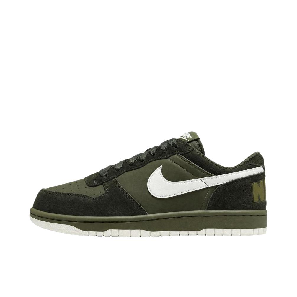 推荐商品：Nike Big Low Lux 板鞋 透气耐磨轻便复古 低帮/深绿色