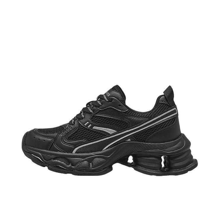 推荐商品：Toomanyshoes 暗夜银河 老爹鞋 解构个性甜酷显瘦 女款/黑色